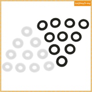 [LzdjfmyebMY] Pack Of 10 Brass Instrument Trumpet Replacement Wool Felt Washers DIY 17mm