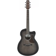 Ibanez AAM70CE-TBN Advanced Acoustic Series Acoustic Electric Guitar Transparent Charcoal Burst (AAM