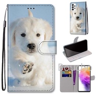 For Samsung Galaxy A73 5G A23 5G A53 5G A33 5G A13 5G A13 4G A12 A72 A52 A32 Colorful Leather Phone 