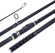 Goture Surf Spinning Fishing Rod 3-Piece Portable Carbon Fiber Travel Surf Rod Saltwater 12FT/13FT/1