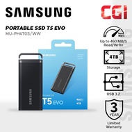 Samsung 4TB Portable SSD T5 EVO USB 3.2 Gen 1 - 4TB