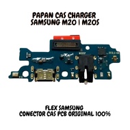 SAMSUNG M20 I M2O5 FLEX CHARGER BOARD SAMSUNG CONNECTOR CAS PCB ORIGINAL IO0%