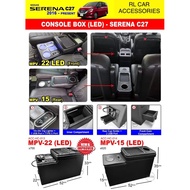 Toyota estima ACR50 2006 - Nissan serena C27 Front Rear console box armrest arm rest cover bodykit b