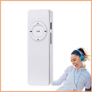 Long MP3 Player Portable Built-in Speaker Audio Player Rechargeable MP3 Player with Memory Card Slot