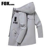 fox xamo Winter Men's Bicycles Riding Jackets - Waterproof &amp; Thermal Clothing for MTB &amp; Road Bike with Breathable Hooded Design