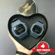 9 PILIHAN G-SHOCK COUPLE SET - DW6900/5600/PETAK/JEANS/FULL BLACK/LOVE/REDOUT/LOVE