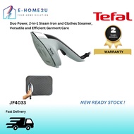 TEFAL DUO POWER 2 IN 1 STEAM IRON AND CLOTHES, VERSATILE & EFFICIENT GARMENT CARE | JF4033