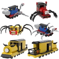 BuildMoc Charles Building Blocks Set Horrors Game Spider Train Animal Figures Bricks Toys For Children Birthday Gifts