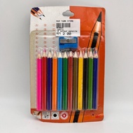Papermate Colour / Color Pencil 12 (# Stabilo / Staedtler colour Pencil)