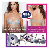 Victoria's Secret bra 34A/B75 - no lift T-shirt line L.htly Lined demi bra 34A/B75