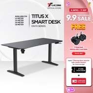TTRacing Titus X Smart Desk Ergonomic Standing Desk Electric Height Adjustable PC Gaming Desk Table