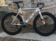 🔥METTLER SPEED 輕量化鋁合金fixedgear（閃銀色）🔥#公路車#死飛#fixedgear#公路單車#破風單車