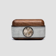 Original Devialet Flander Wood Leather Headphone Case Suitable for Gemini II Wireless Noise Reductio