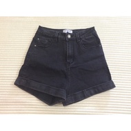 AC for AG Black High waist / High rise denim / jeans shorts