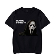 S-5XL Baju SCREAM 7 Movie Printed  Cotton TSHIRT  Unisex Women Men Round Neck Short Sleeve Tshirt#4