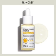 [APLB] Retinol Vitamin C Vitamin E Ampoule Serum 40ml 1pc Face Moisture Texture Care Skincare