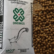 Dindings 790 Makanan Ikan Keli 20kg / 7900 Starter / 7901 Grower / 7902 Finisher / Catfish Feed