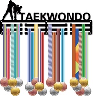 CREATCABIN Gymnastics Medal Holder Metal Award Racks Wall Mount Decor Awards Ribbon Organizer Sports