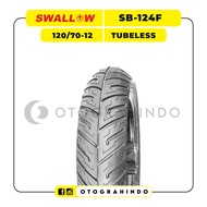 Swallow Motorbike Outer Tire SB-124 CITY GRIPPER 130/70 Ring 12 Tubeless Vespa Motorcycle Scooter Tires Classic