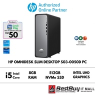 HP OmniDesk Slim Desktop S03-0050d PC (Intel® Core™ i5,8 GB DDR5-4800 RAM,512 GB SSD, Intel UHD Grap