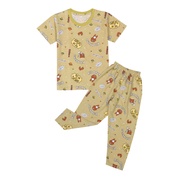 SETELAN CP PIYAMA ANAK LAKI 3-7 TAHUN RILAKKUMA BAJU TIDUR ANAK LENGAN PENDEK PRINTING