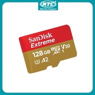 [KHÔNG BOX] Thẻ nhớ MicroSDXC SanDisk Extreme 128GB V30 U3 4K A2 R160MB/s W90MB/s (Vàng) Nhất Tín Co