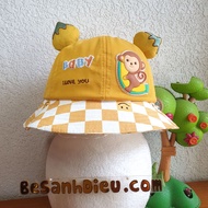 [under 5 years old] Brim hats for boys and girls made in Vietnam, high quality, beautiful, head circ