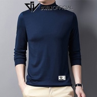 Áo giữ nhiệt nam dài tay Dwin thun cao cổ co giãn lót nỉ local brand