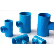 Pvc blue tee reducer 2inch. 2x3/4, 2x1, 2x1-1/4, 2-1/2