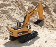 new 2.4G RC Excavator Charging RC Car Multifunction 15 Channel Electronic Remote Control Alloy Excav