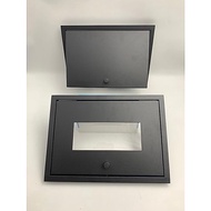 Peti Surat Stainless Steel Powder Coated Parcel Drop Box Panel Set Only