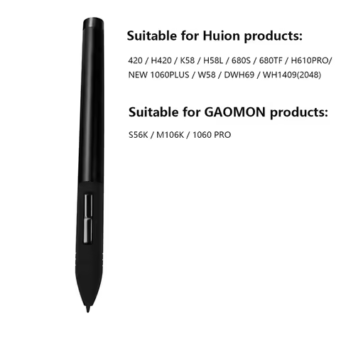 PEN80 Rechargeable Digital Pen Stylus for Huion Professional Graphic Drawing Tablets 420/H420/H610 G