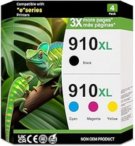 Printer Ink 910 8020 for HP 910XL Ink Cartridges for HP Printers Compatible for HP 910XL HP910XL HP9