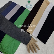 Hand sock muslimah Plus Size Sarung Tangan Besar Cotton