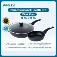 BBELL Blue Diamond Health Pro Wok 32CM