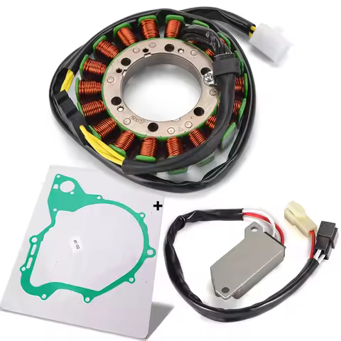 XV 400 500 535 Stator Coil + Regulator Rectifier With Gasket For Yamaha XV400 XV500 XV535 Virago 400