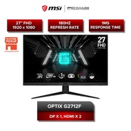MSI OPTIX GAMING G2712F 27"/ 1920X1080 / 1MS / FHD / 180HZ / IPS / ESPORT GAMING MONITOR
