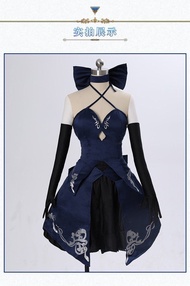 Saber Black Dress Cosplay Costume