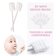 Baby Cotton Swab Mouth Tongue Cleaner Oral Cleaner Baby Mouth Cleaner (1Pc)