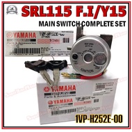 YAMAHA SRL115 F.I / Y15ZR - 100% Original YAMAHA Main Switch Set / Kunci Set - [1VP-H252E-00]