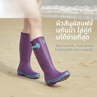 Taobao รองเท้าบูทยางรองเท้าบูทกันฝนรองเท้ากันน้ำ