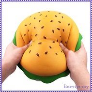 [FinevipsMY] Burger Stress Toy Soft Burger Shape Squishes Toy for Children Party Favors