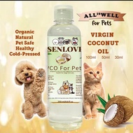 VCO Virgin Coconut Oil For Dog Virgin Coconut Oil Food Supplements Virgin Coconut Oil For Cat 100ML