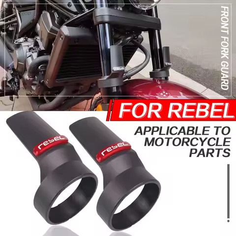 For Honda Rebel CMX 1100 500 Rebel1100 Motorcycle Front Fork Guard Shock Absorbing Protective Cover 
