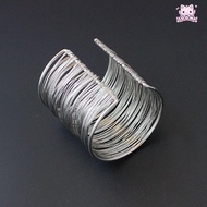 SOONA Wide Cuff Bracelet Open Bangle Retro Bracelet Heavy Metal Bracelet Wide Cuff Bangle