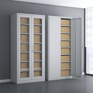 [Hong Kong Hot] Accounting and Financial Voucher Cabinet Steel Glass Documents Contract Dedicated Document Cabinet Office