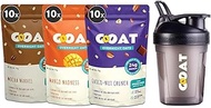 GoOAT Overnight Oats 2.07kg with Sipper Bottle | High Protein (24g, 17g) | Pack of 30 | No Refined S