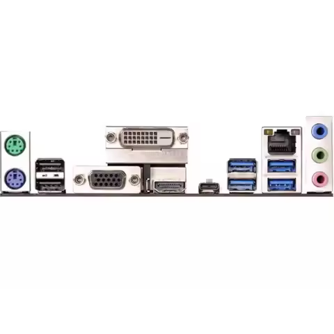 I/O IO Shield Back Plate for ASRock AB350M Pro4 B450M Pro4-F X370M PRO4 Motherboard Baffle Blank Bez