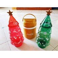 Coke Glass Coca Cola Bottle Of Premium Christmas (Used)