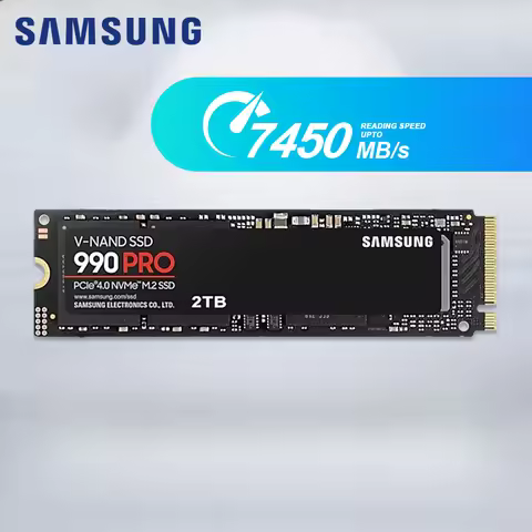 SAMSUNG 990 PRO SSD 1TB 2TB 4TB PCIe 4.0 M.2 2280 Internal Solid State Hard Drive Read Speeds Up to 